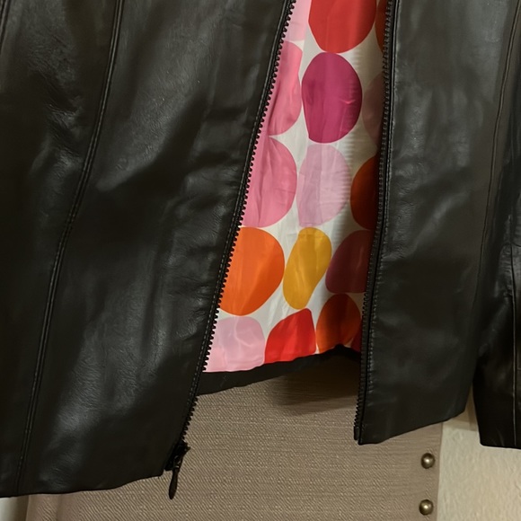 WILSON LEATHER MAXIMA,BLACK JACKET!,size L - Picture 15 of 16